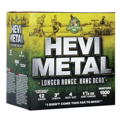 Hevi-Shot Hevi Metal Longer Range Non-Toxic 12 Gauge Shotshells