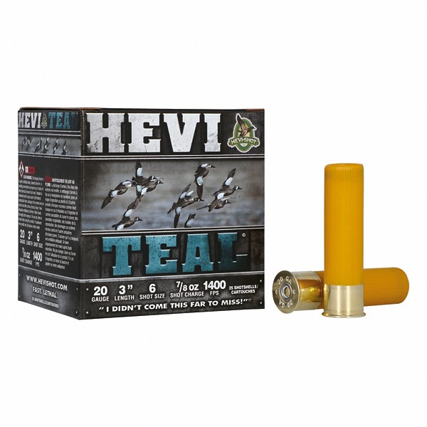 HEVI-SHOT Hevi Teal Non-Toxic 20 Gauge Shotshells