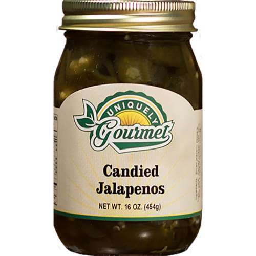 Uniquely Gourmet Candied Jalapenos