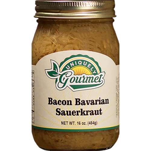 Uniquely Gourmet Bavarian Bacon Sauerkraut