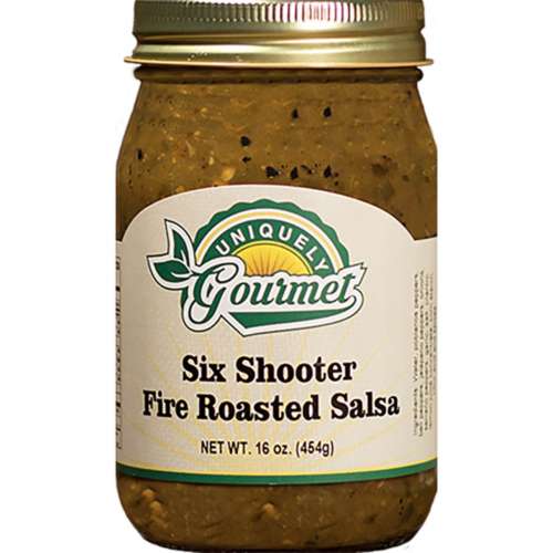 Uniquely Gourmet Six Shooter Fire Roasted Salsa
