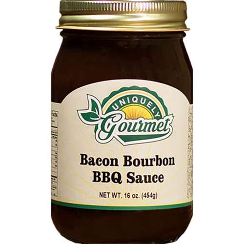 Uniquely Gourmet Bacon Bourbon BBQ Sauce