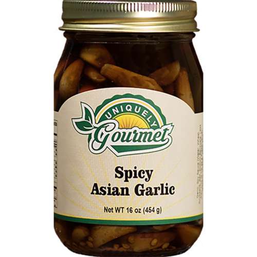 Uniquely Gourmet Spicy Asian Garlic