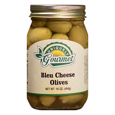 Uniquely Gourmet Bleu Cheese Stuffed Olives