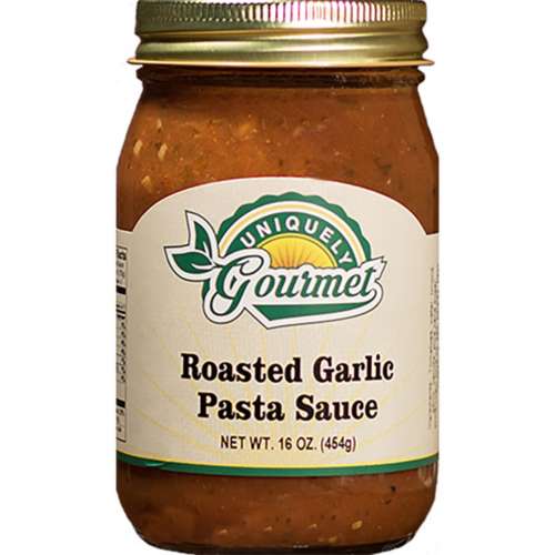 Uniquely Gourmet Roasted Garlic Pasta Sauce