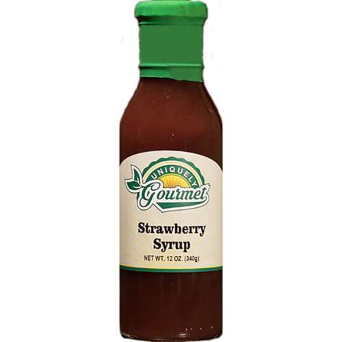 Uniquely Gourmet Strawberry Syrup