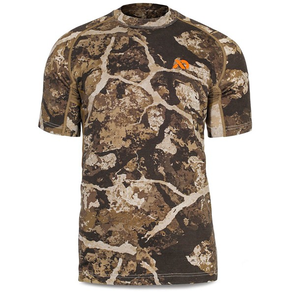 FIRST LITE Men's  Wick Short Sleeve Crew