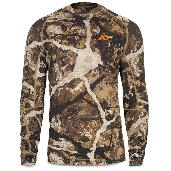 FIRST LITE Men's  Wick Long Sleeve Crew