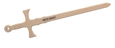 Magnum Enterprises White Knight Toy Wooden Sword