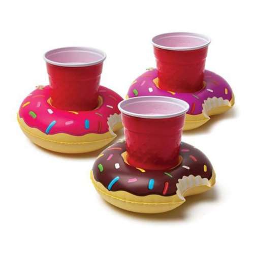 BigMouth Inflatable Frosted Donut 3pk Beverage Float