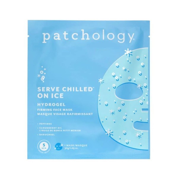 Patchology Single On Ice Cooling Hydrogel Face Mask