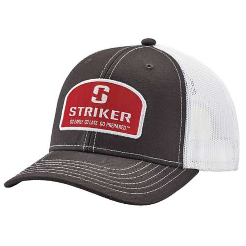 Striker Logo Patch Trucker Snapback Hat