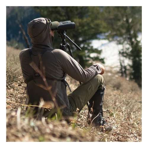 Men's Stone Glacier Chinook Merino 1/2 Zip Hoodie