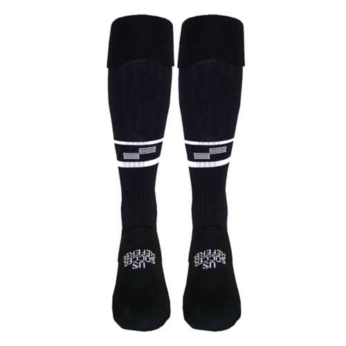 Adult Official Sports USSF Two Stripe Referee Socks