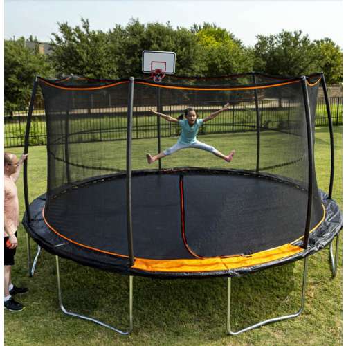 Jumpking 15ft Trampoline with Enclosure