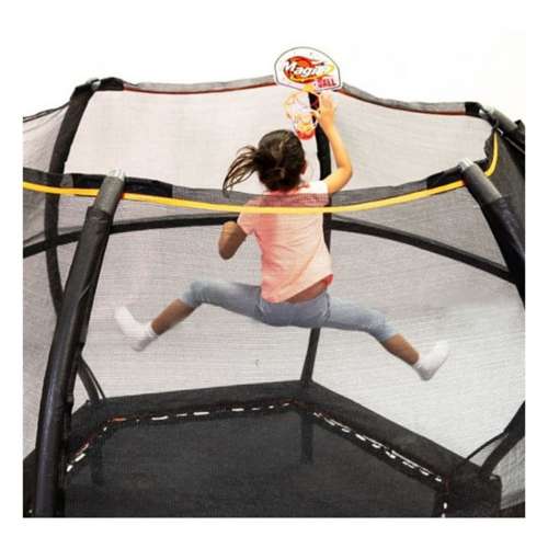 Jumpking 7' Hexagonal ZorbPod with Basketball Hoop and Ball