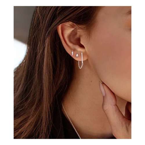 Scout Curated Refined Stud Mars Trio Earrings
