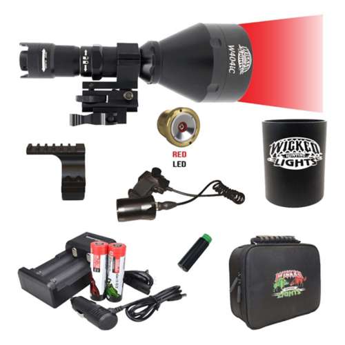 Wicked Lights Red Night Hunting Kit
