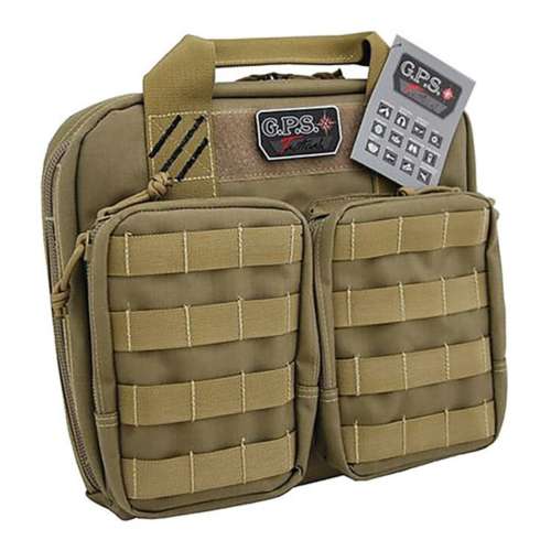 G Outdoors Tactical Double Pistol Range Bag