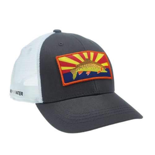 Adult Rep Your Water Arizona Trout Snapback Slogan Hat