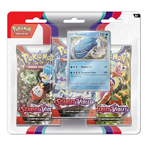 Pokemon TCG: Scarlet & Violet 3-Pack Blister