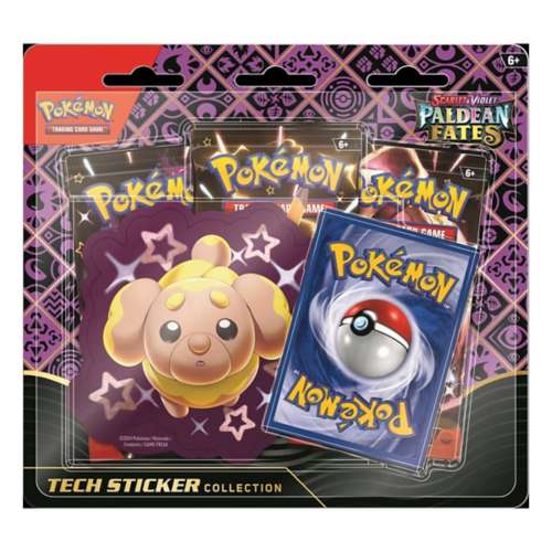 Pokmon TCG Scarlet & Violet Paldean Fates Tech Sticker Collection - Styles May Vary