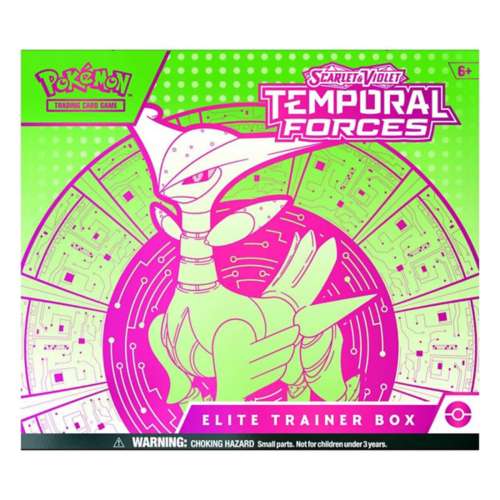 Pokemon Trading Card Game Scarlet and Violet Temporal Forces Elite Trainer Box
