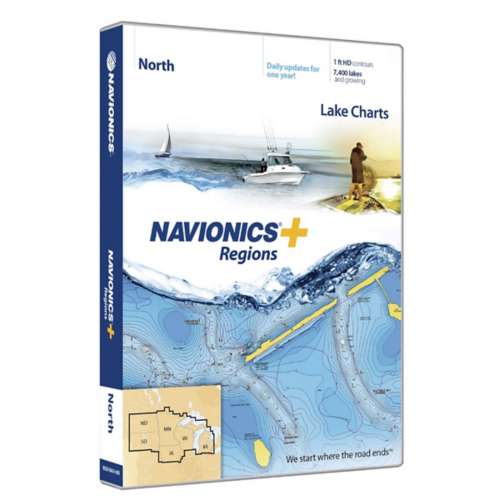 Navionics+ Regions Micro SD Card