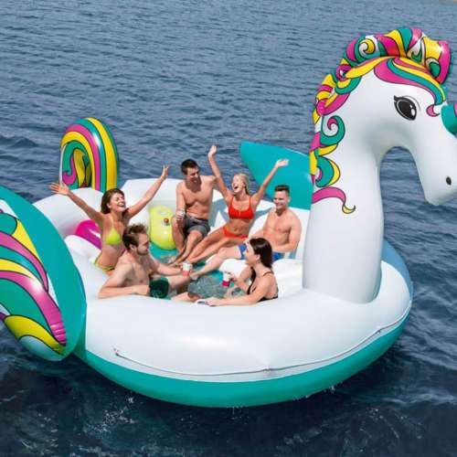 Bestway Giant Unicorn Party Island Float