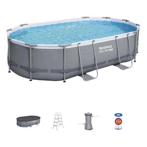Bestway Steel Pro Max 16' x 10' x 42" Above Ground Pool Set