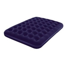 Bestway Flocked Air Bed Twin Blue