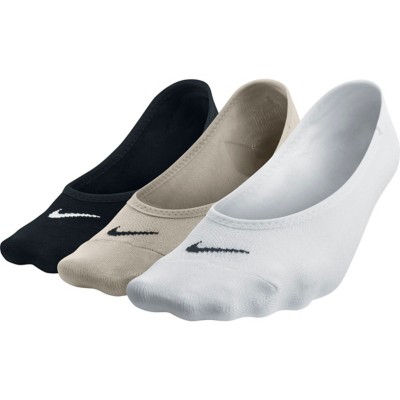 Women's Nike Everyday Lightweight Training Footie 3 Pack No Show Socks