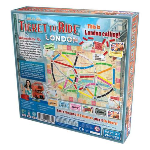 Ticket to Ride London Board Game