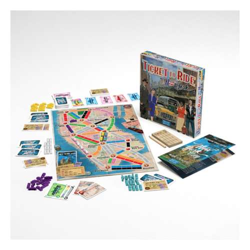 Ticket to Ride New York  Board Game