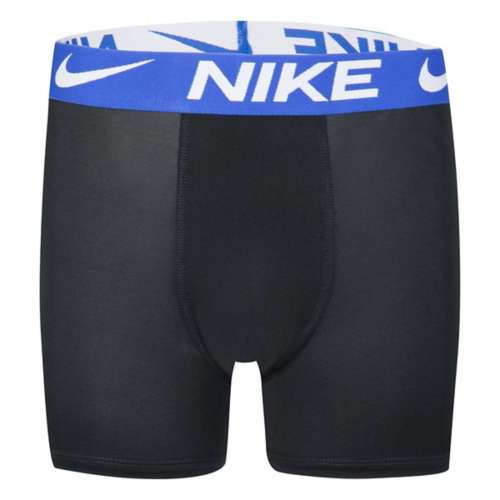 Essential Micro Boxer Brief - 3 Pack Black/Blue/Grey/Orange M by Nike