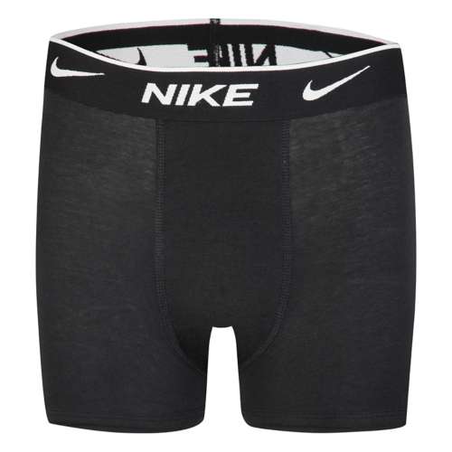 Boys' Nike Everyday Cotton Solid 3 Pack Boxer Briefs