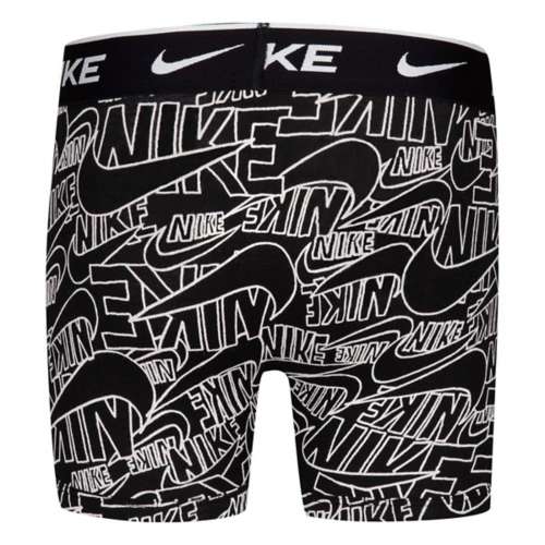 Boys' Nike Cotton Print 3 Pack Boxer Briefs