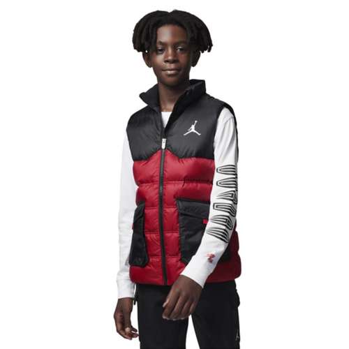 Boys Jordan Back Logo HBR Down Vest SCHEELS