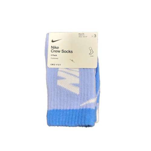 Youth Nike Sportswear 3 Pack Crew Socks