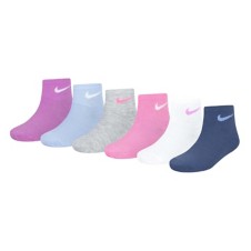Little Kids' Nike Performance Basic 6 Pack Crew Socks