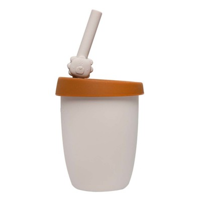 Loulou Lollipop Silicone Cup with Straw