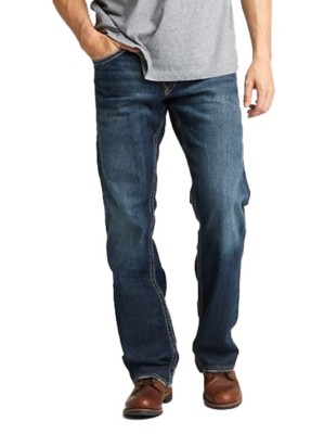 Men's Silver jeans match Co. Zac Relaxed Fit Straight Jeans