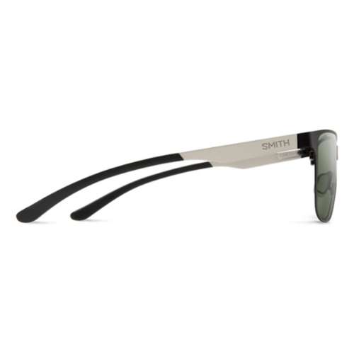 Smith Lowdown Black/Silver Polarized Sunglasses