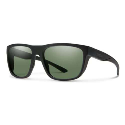 Smith Barra Matte Black/Gray Green Polarized Sunglasses