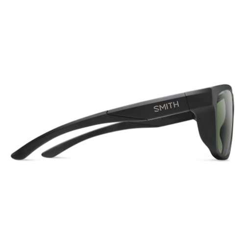 Smith Barra Matte Black/Gray Green Polarized Sunglasses