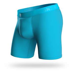 PSD Underwear Men's Snakes and Co. Boxer Brief Teal 2X-Large