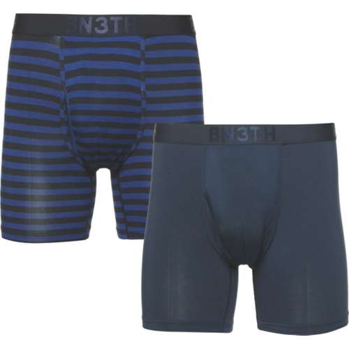 Men's BN3TH Classic With Fly Print 2 Pack Boxer Briefs