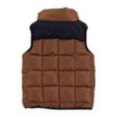 Toddler Boys' Nano Quilted Sherpa Lined Vest