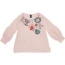 Baby Girls' Nano French Terry Flower Long Sleeve Shirt