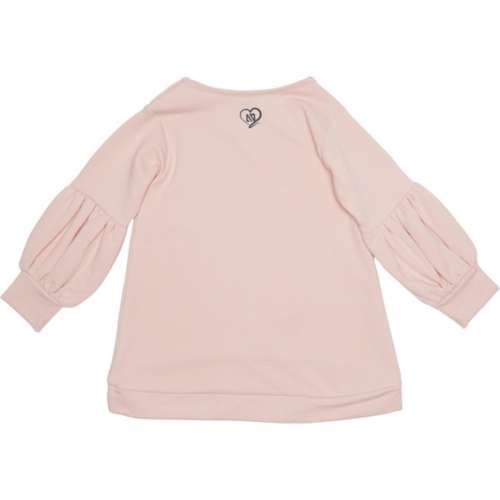 Baby Girls' Nano French Terry Flower Long Sleeve Source shirt